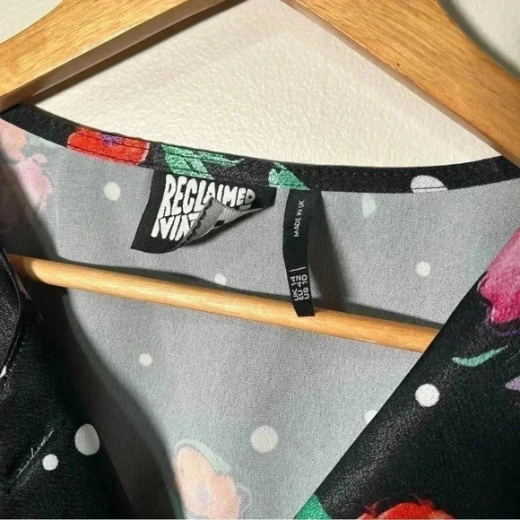 ASOS Reclaimed vintage floral dress 10 - Picture 5 of 6